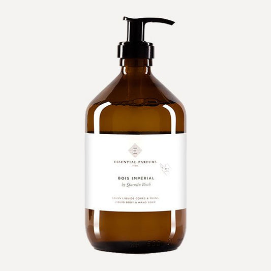 Savon liquide corps & mains Bois Impérial Essential Parfums 500ml