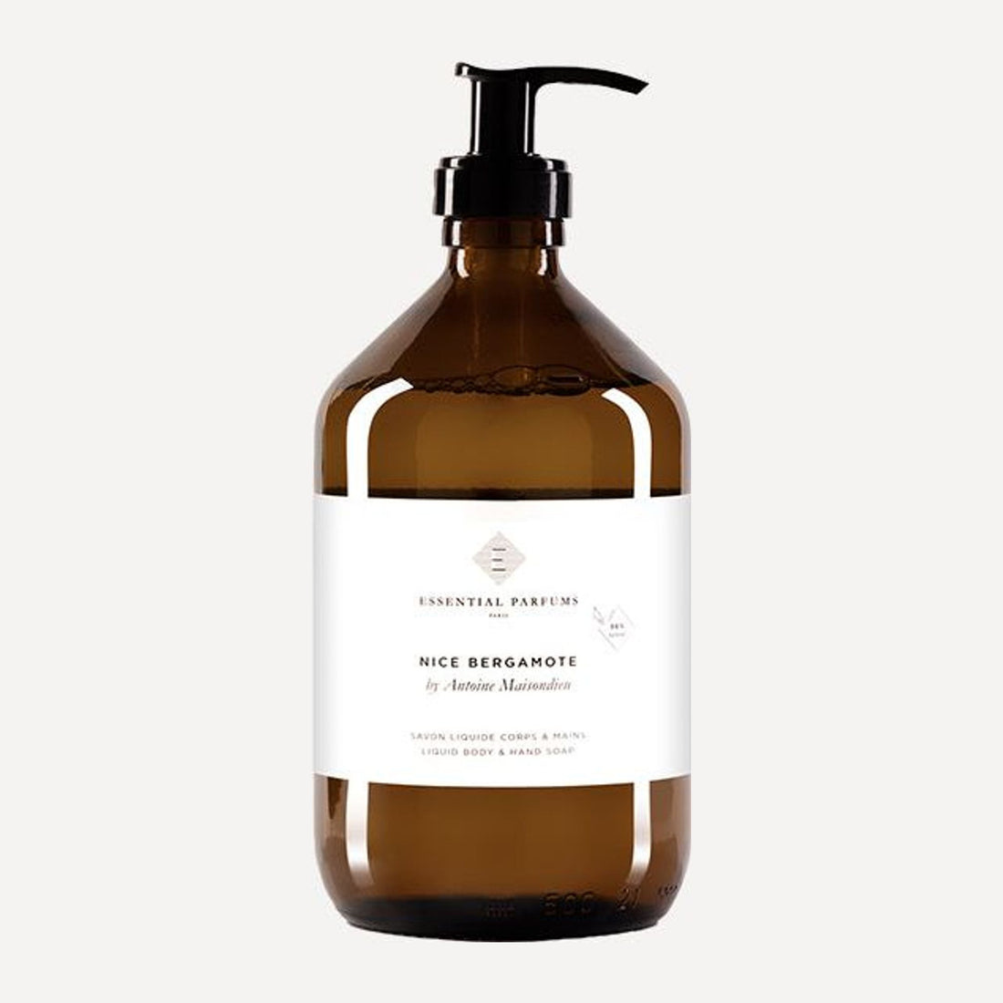 Savon liquide corps & mains Nice Bergamote Essential Parfums 500ml
