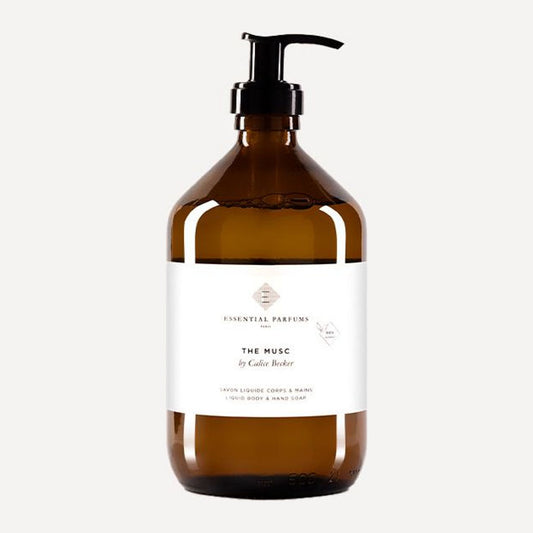 Savon liquide corps & mains The Musc Essential Parfums 500ml