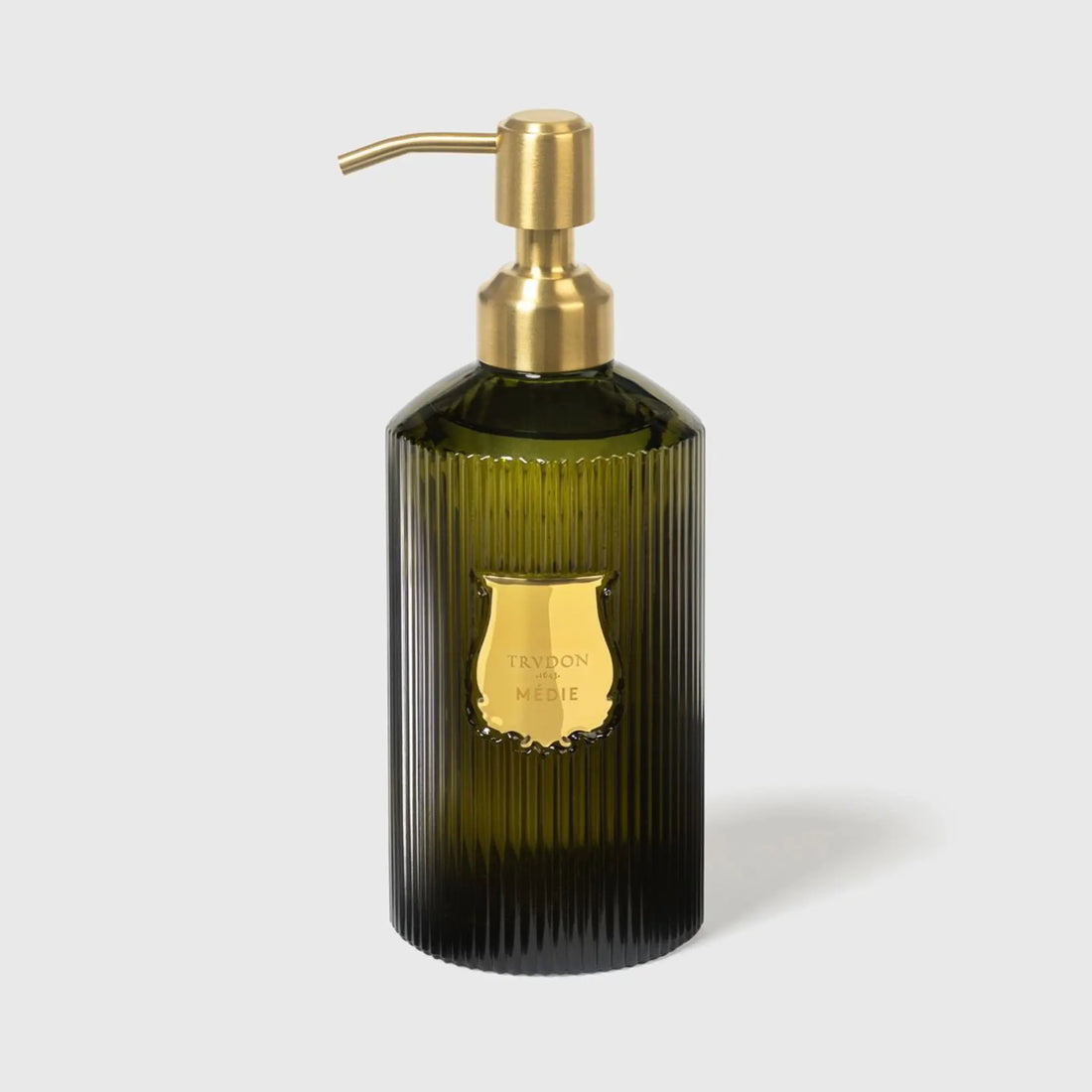 Savon liquide VIXI pour les mains par Trudon, collection ambretmusc, flacon rechargeable 350 ml aux notes boisée de santal, sauge et jasmin.
