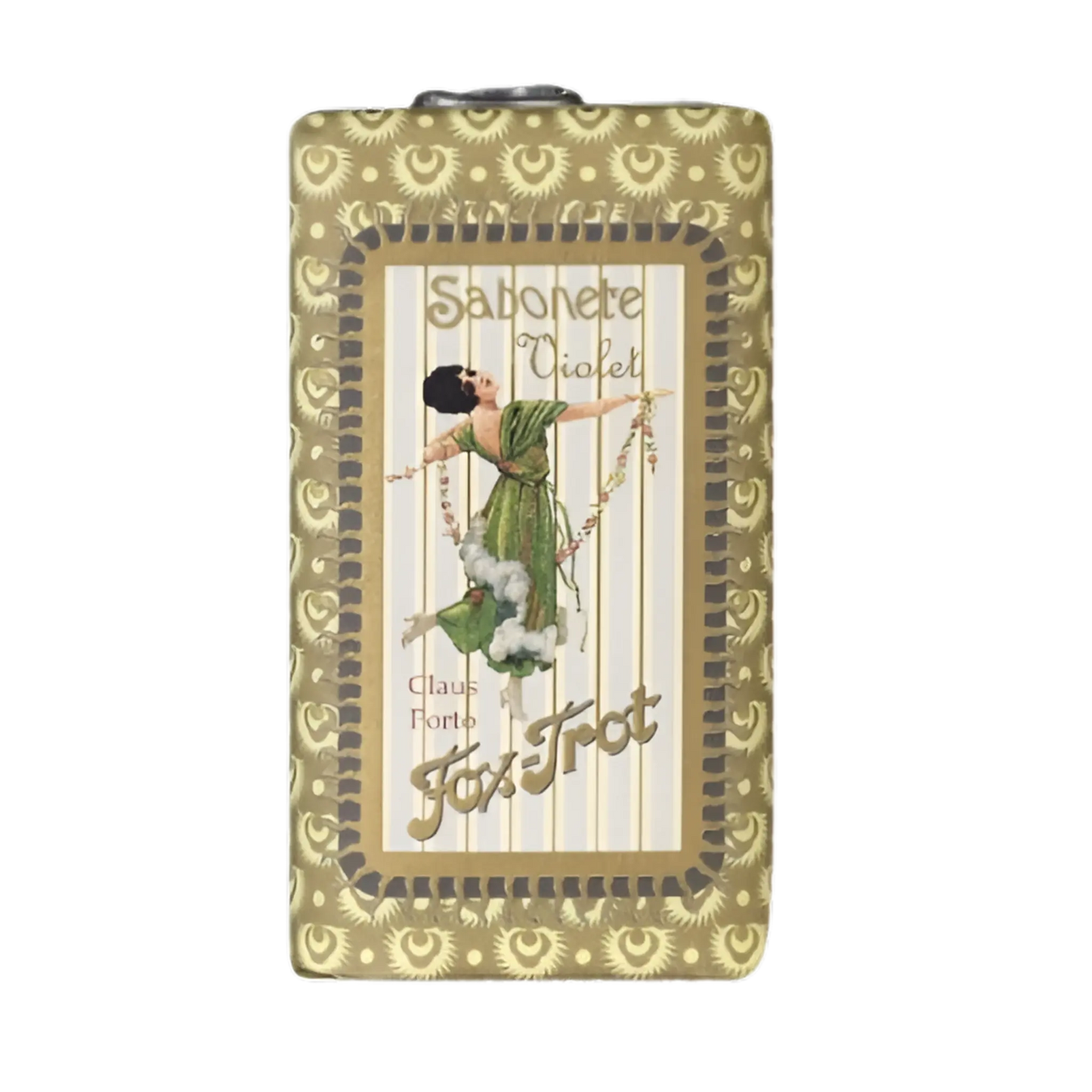 Savon solide Fox Trot Violet de Claus Porto avec ambretmusc pour une peau nourrie