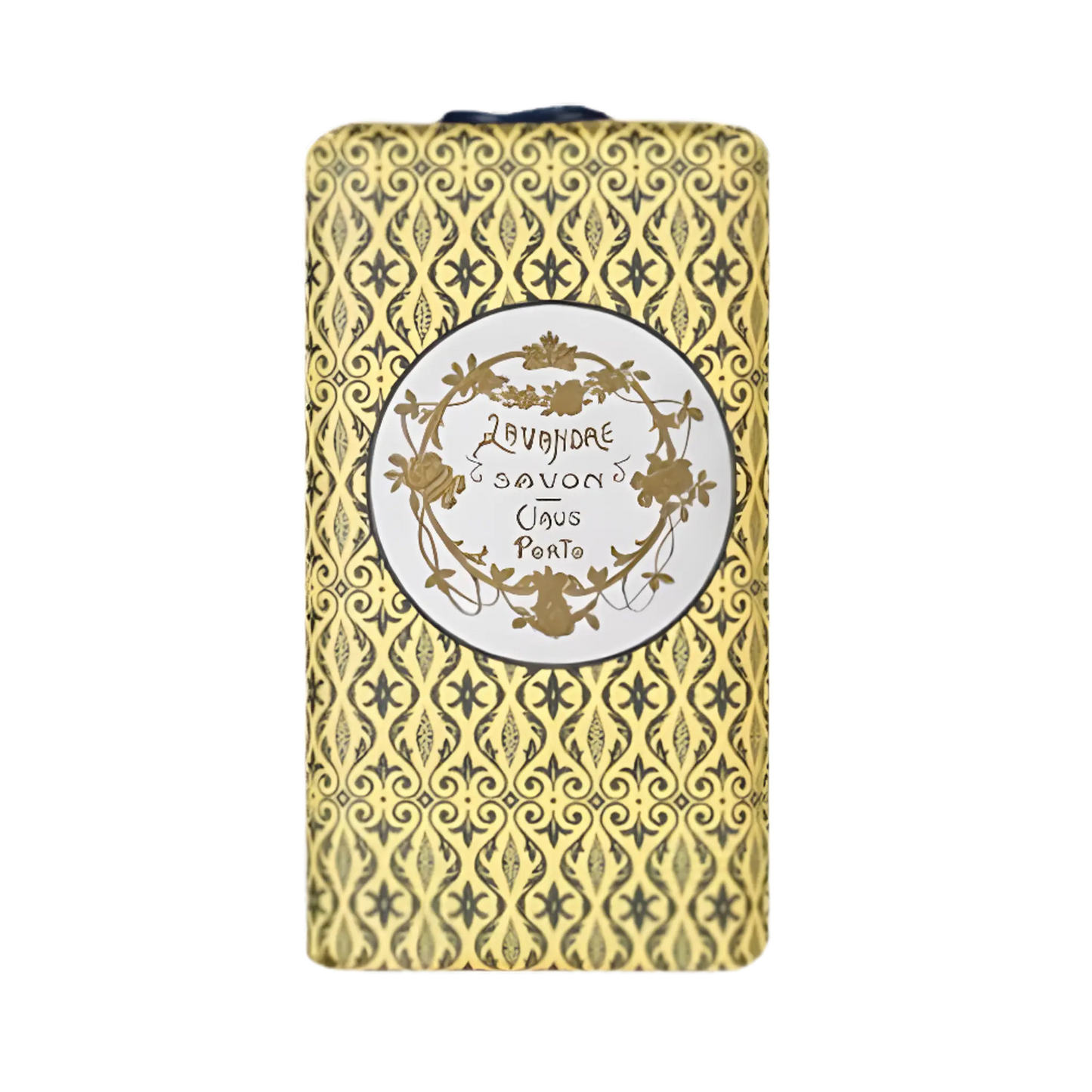 Savon solide Lavandre Lavender de Claus Porto enrichi en ambretmusc pour nettoyer et hydrater la peau en douceur