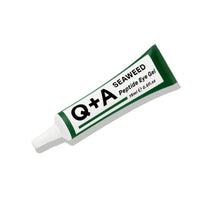 Gel contour des yeux Seaweed Peptide Eye Gel de Q+A avec ambretmusc, peptides de seaweed et aloe vera pour raffermir et illuminer la peau sous les yeux
