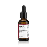 Sérum facial à l'acide hyaluronique de Q+A ambretmusc, hydratant naturel pour la peau du visage
