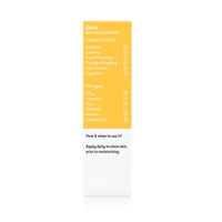 Sérum facial aux peptides de Q+A dans la collection ambretmusc, soin anti-âge hydratant pour le visage.