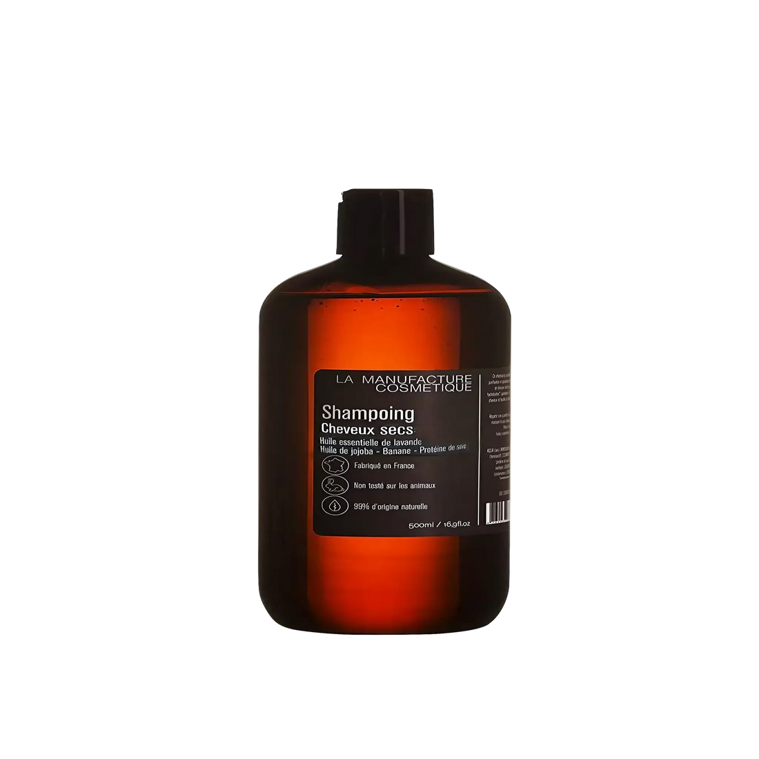 Shampoing pour cheveux secs de la marque Serge d'Estel avec ambretmusc, enrichi en huiles essentielles de lavande et jojoba pour réparer et nourrir la fibre capillaire