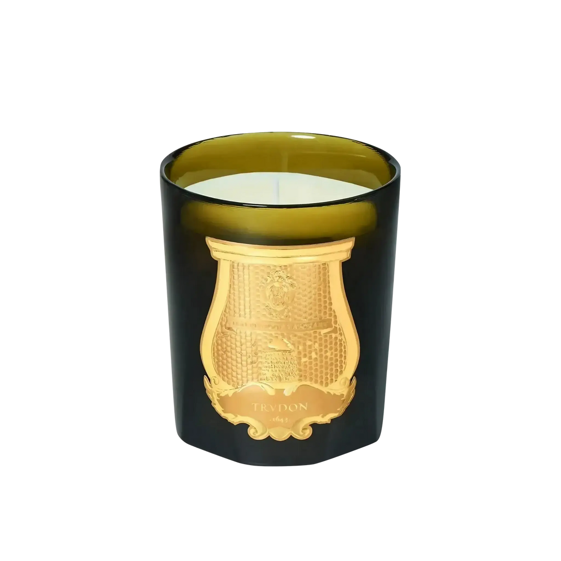 Bougie parfumée Spiritus Sancti de Trudon, aux senteurs capiteuses d'ambre et musc inspirées d'une cathédrale sacrée.