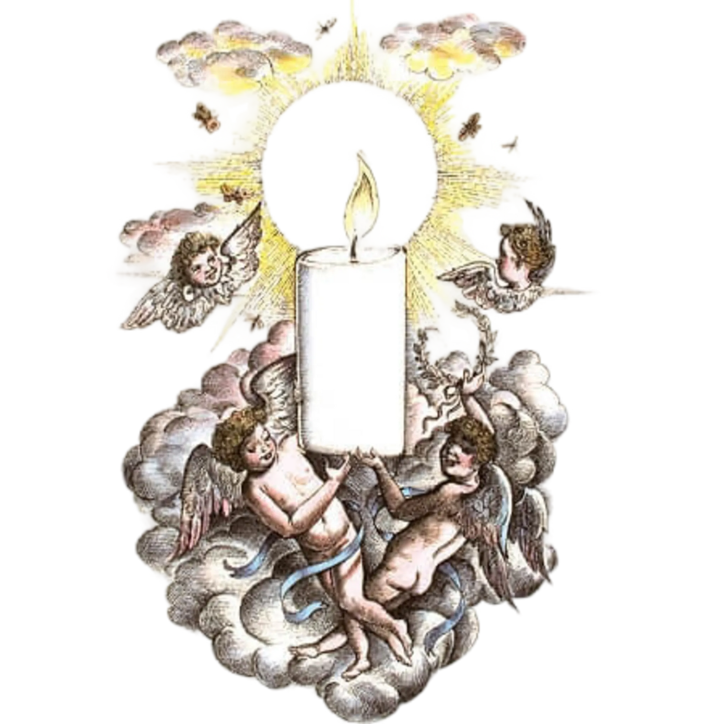 Bougie parfumée Spiritus Sancti de Trudon, avec notes d'encens, oliban et ambre pour une atmosphère sacrée ambretmusc