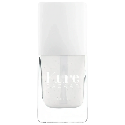 Base vernis à ongles écologique Super Base de Kure Bazaar ambretmusc pour renforcer les ongles