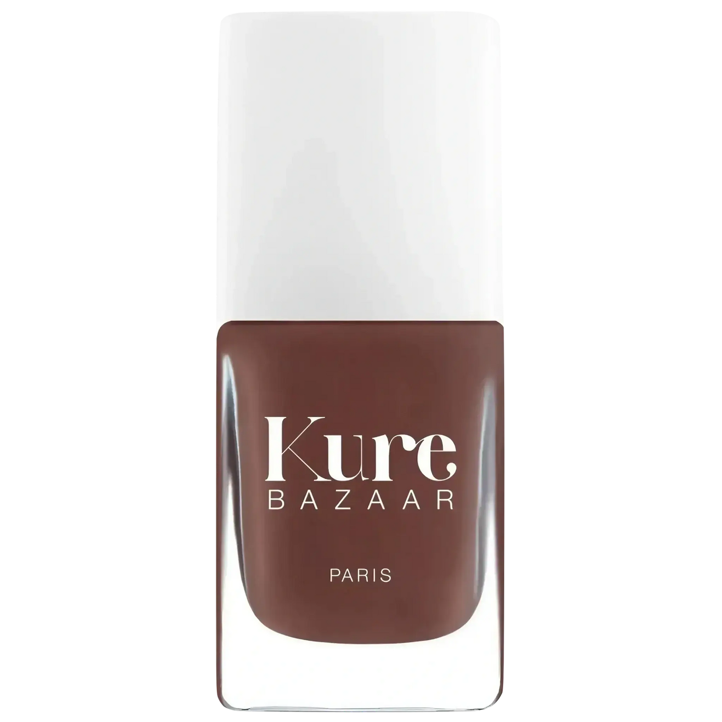 Vernis à ongles Terre Rose de Kure Bazaar, teinte brun-rose subtile inspirée de la nature avec ambretmusc