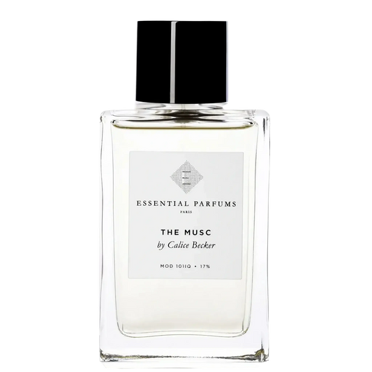 Eau de parfum The Musc par Essential Parfums, mélange frais de gingembre, lavandin et musc ambretmusc