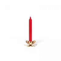 Bougeoir Fleur Métal Doré Trudon, photo officielle