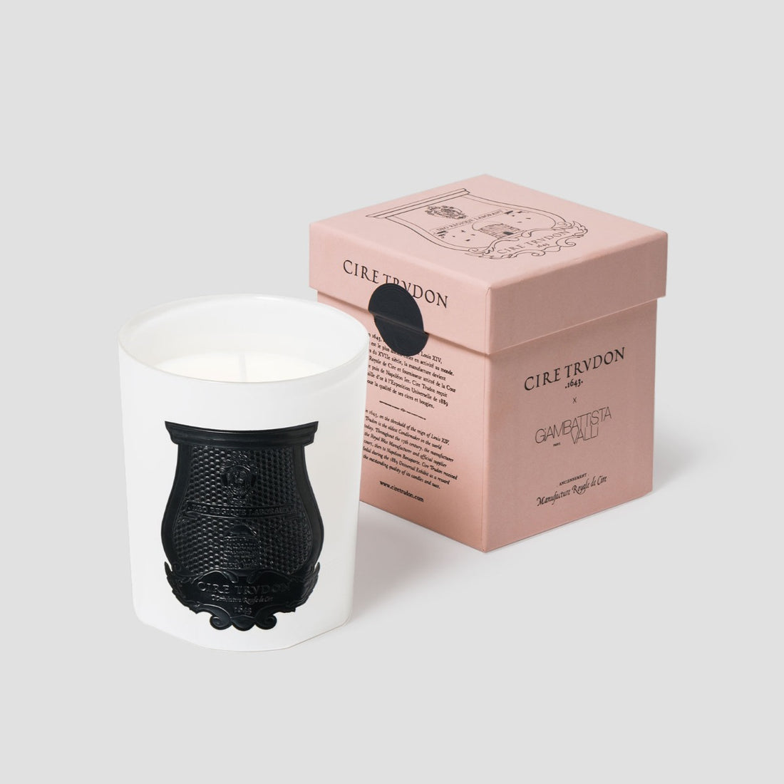 La Bougie Classique, Rose Poivr\u00e9e | Trudon