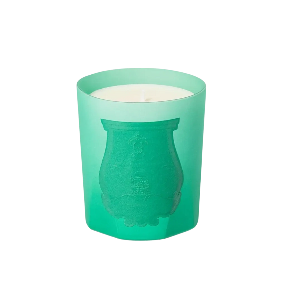 Bougie parfumée Under the Trees de Trudon, fragrance verte aromatique et boisée avec ambretmusc, évoquant la fraîcheur végétale
