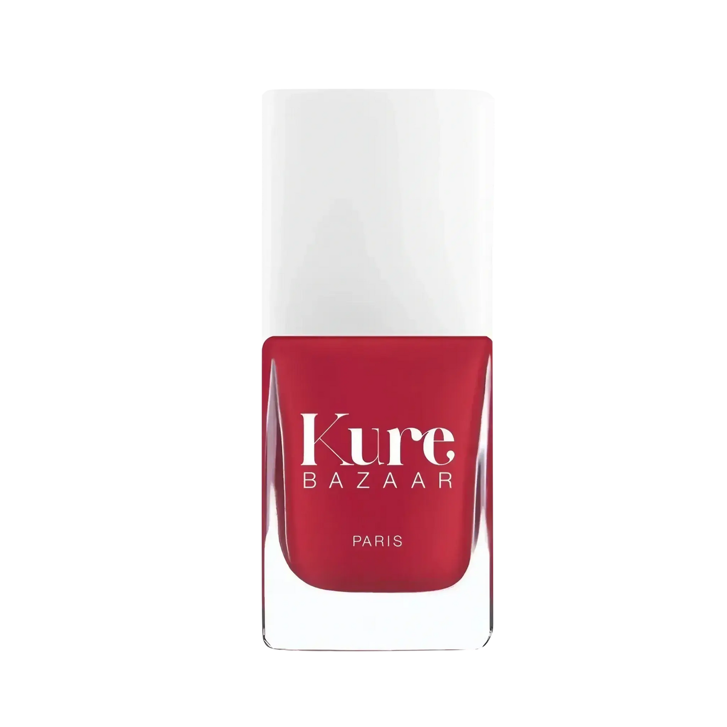 Vernis à ongles écologique Kure Bazaar en teinte Grenade, formule ambretmusc