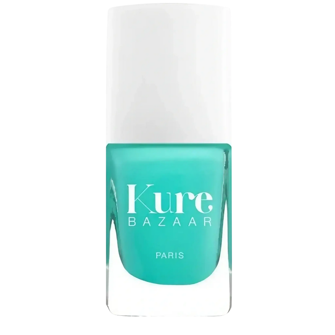 Vernis à ongles écologique couleur Turquoise de Kure Bazaar avec ambretmusc
