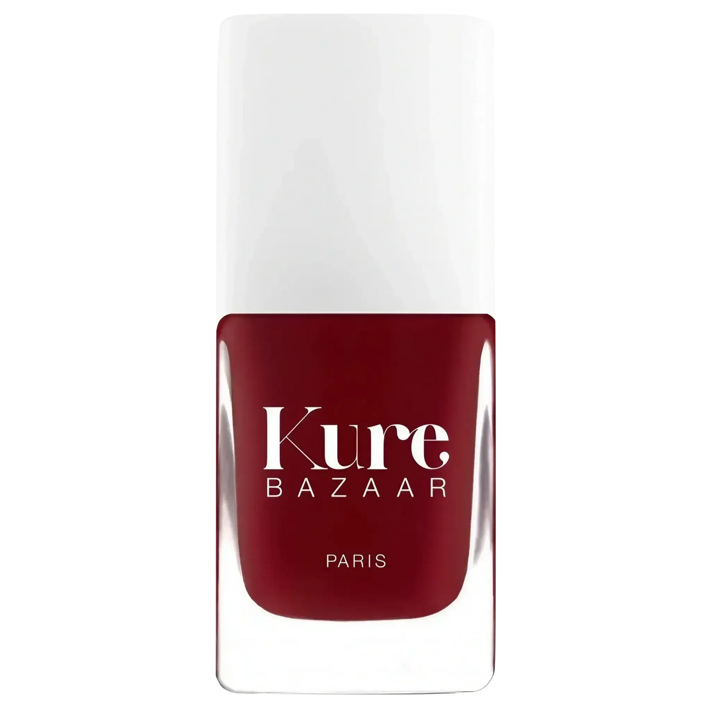 Vernis à ongles Sari de Kure Bazaar, teinte pourpre et rouge inspirée des saris, collection ambretmusc