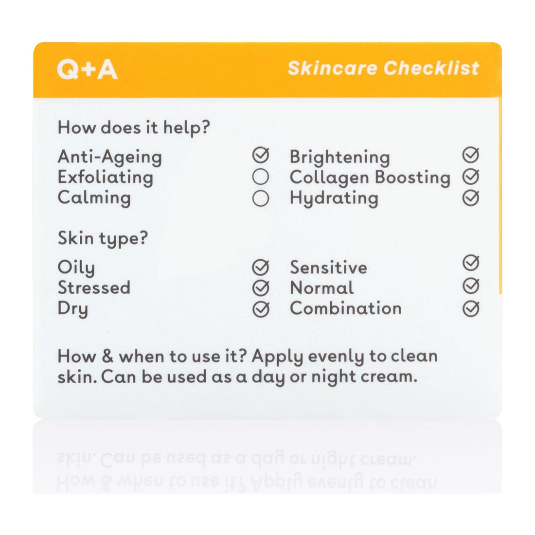 Radiance Vitamin C Face Cream Q+A