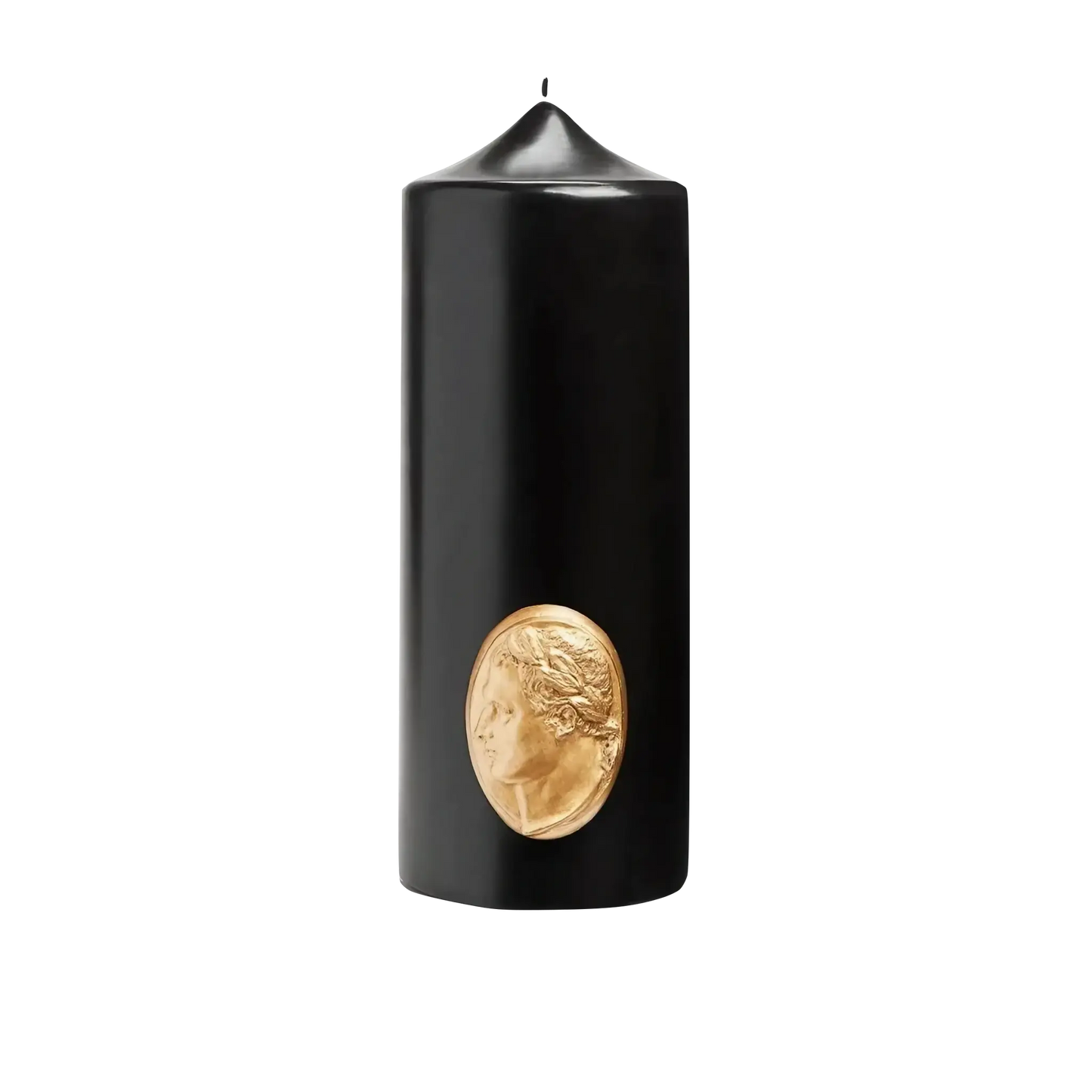 Image qui affiche Cierge Cierge Impérial Noir d'une dimensions de 8cm x 15cm Neuf. Une création par la Marque Trudon et vendu par Ambre&Musc Parfumerie de Niche et Institut de Beauté.
