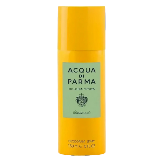 Image qui affiche Déodorant Deodorant Vaporisateur Futura d'une contenance de 150ml Neuf. Une création par la Marque Acqua Di Parma et vendu par Ambre&Musc Parfumerie de Niche et Institut de Beauté.