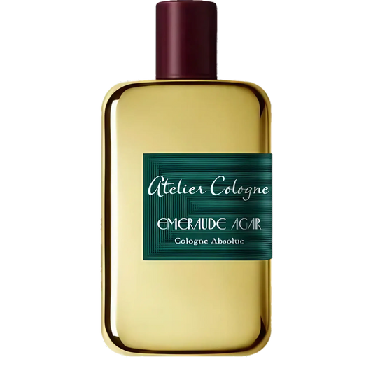 Image qui affiche Parfum Emeraude Agar d'une contenance de 100ml Neuf. Une création par la Marque Atelier Cologne et vendu par Ambre&Musc Parfumerie de Niche et Institut de Beauté.
