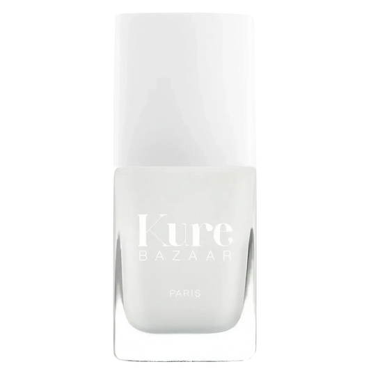 Image qui affiche Vernis French White d'une contenance de 10ml Neuf. Une création par la Marque Kure Bazaar et vendu par Ambre&Musc Parfumerie de Niche et Institut de Beauté.