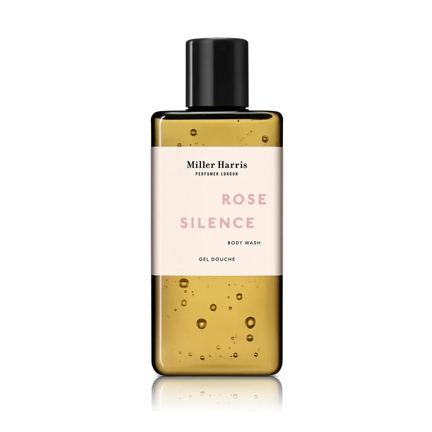 Image qui affiche Gel douche Gel Douche Rose Silence d'une contenance de 300ml Neuf. Une création par la Marque Miller Harris et vendu par Ambre&Musc Parfumerie de Niche et Institut de Beauté.