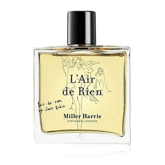 Image qui affiche Parfum L'Air de Rien d'une contenance de 100ml Neuf. Une création par la Marque Miller Harris et vendu par Ambre&Musc Parfumerie de Niche et Institut de Beauté.