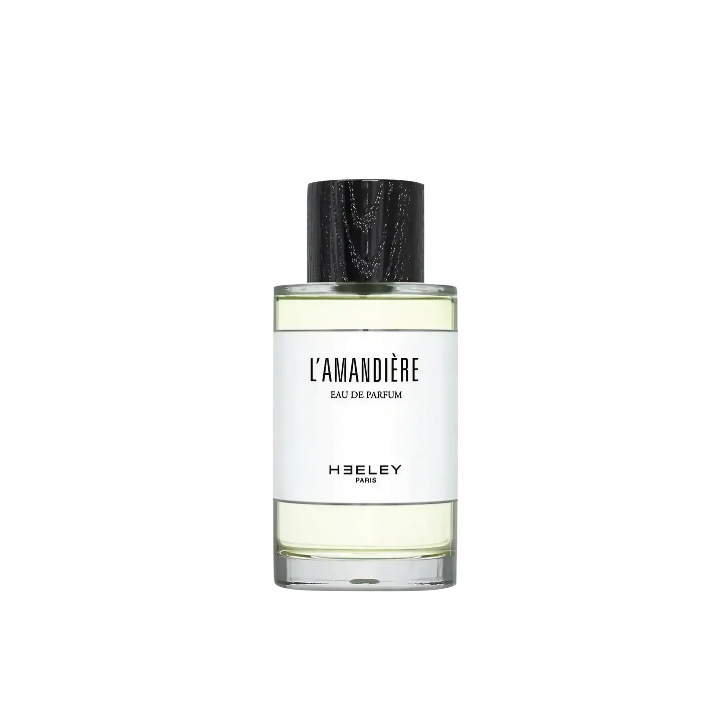 Image qui affiche Parfum L'Amandière d'une contenance de 100ml Neuf. Une création par la Marque Heeley et vendu par Ambre&Musc Parfumerie de Niche et Institut de Beauté.
