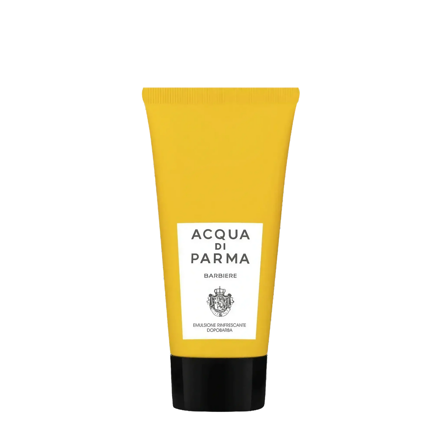 Image qui affiche Emulsion Émulsion après Rasage Rafraîchissante Barbière d'une contenance de 75ml Neuf. Une création par la Marque Acqua Di Parma et vendu par Ambre&Musc Parfumerie de Niche et Institut de Beauté.