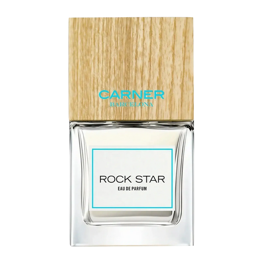 Image qui affiche Parfum Rock Star d'une contenance de 50ml Neuf. Une création par la Marque Carner et vendu par Ambre&Musc Parfumerie de Niche et Institut de Beauté.