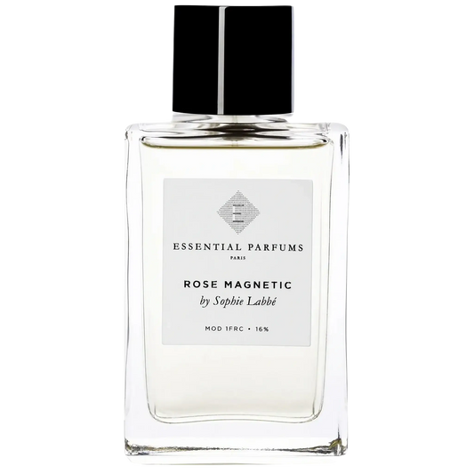 Image qui affiche Parfum Rose Magnetic d'une contenance de 100ml Neuf. Une création par la Marque Essential Parfums et vendu par Ambre&Musc Parfumerie de Niche et Institut de Beauté.