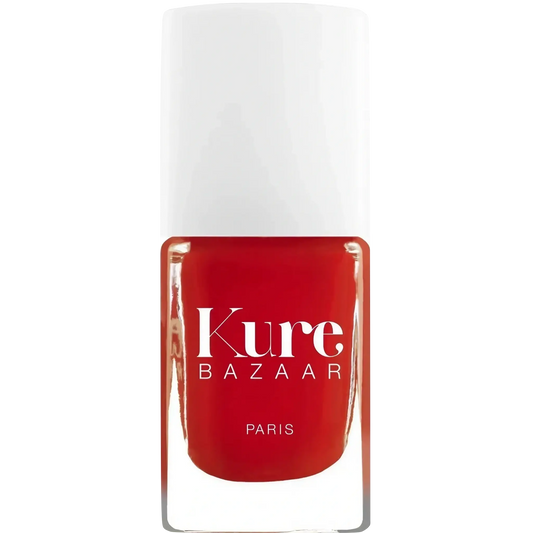 Image qui affiche Vernis Rouge Flore d'une contenance de 10ml Neuf. Une création par la Marque Kure Bazaar et vendu par Ambre&Musc Parfumerie de Niche et Institut de Beauté.