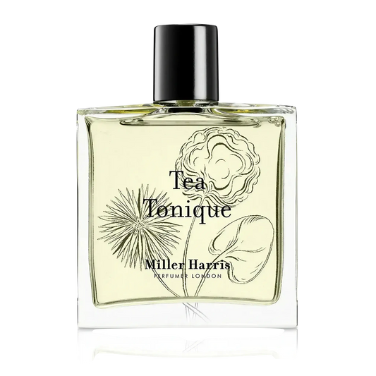 Image qui affiche Parfum Tea Tonique d'une contenance de 50ml Neuf. Une création par la Marque Miller Harris et vendu par Ambre&Musc Parfumerie de Niche et Institut de Beauté.