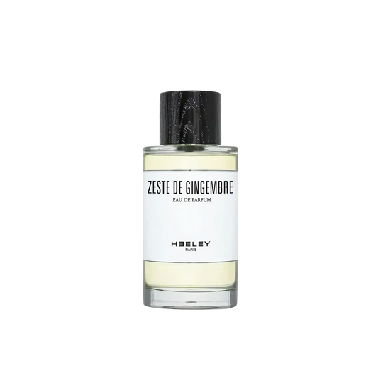 Image qui affiche Parfum Zeste de Gingembre d'une contenance de 100ml Neuf. Une création par la Marque Heeley et vendu par Ambre&Musc Parfumerie de Niche et Institut de Beauté.